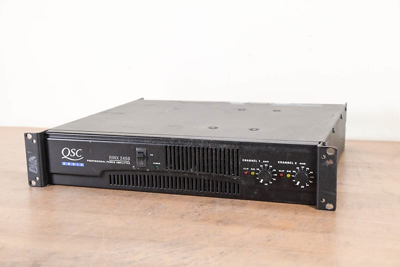 QSC RMX2450 Two-Channel Power Amplifier (church owned) | Reverb UK