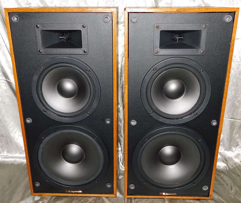 Klipsch KG 3.2 vintage stereo speakers pair  			