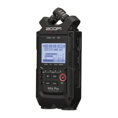 Zoom H4n Pro 4-Input / 4-Track Portable Handy Recorder with Onboard X/Y Mic Capsule (Black) image 3