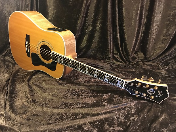 Guild D60 Maple Back "90s Westerly Wonder" Rare Bird  Acoustic Electric Top of the Line Model image 1