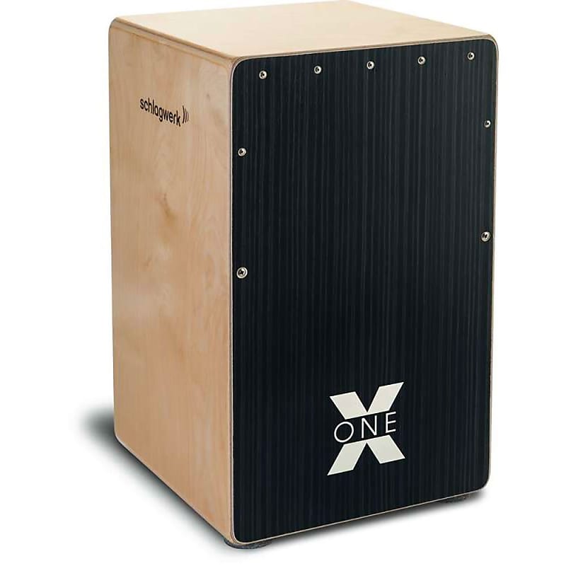 Cajones Schlagwerk CP160 - Cajon X-one Hard Coal Stripes