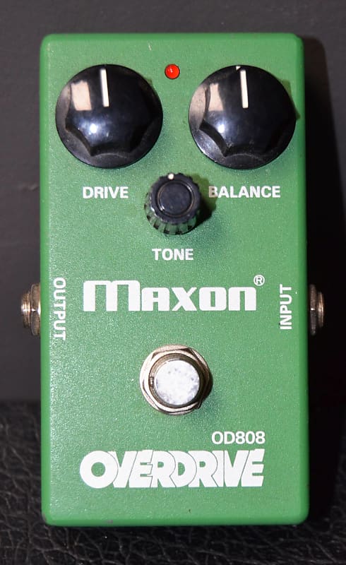 Maxon OD808 Guitar Overdrive Effect Pedal – Used | Reverb