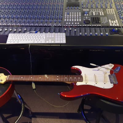 2008 Fender American Standard Stratocaster MINT Mystic Red USA Strat! Noiseless Pickups! Time Capsule Guitar! image 9