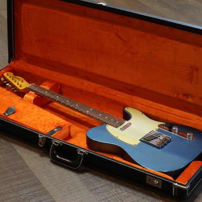 MINTY! 2013 Fender Custom Shop 1963 Reissue Telecaster Relic Lake Placid Blue + COA OHSC (6756) image 21