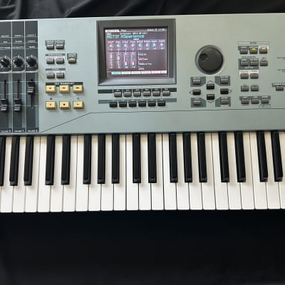 Yamaha Motif XS 6 Production Synthesizer 2000s - Gray