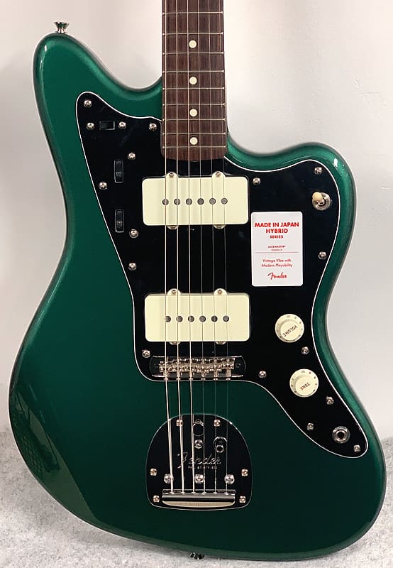 Fender Made in Japan Hybrid 60s Jazzmaster SN:8668 ≒3.65kg 2019 Sherwood  Green Metallic