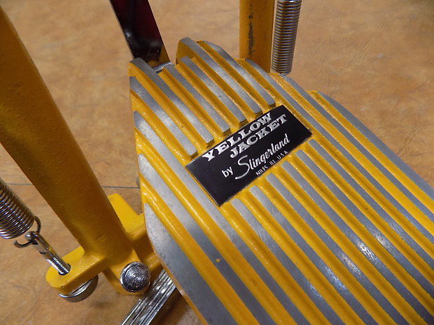 Slingerland Yellow Jacket Bass Drum Pedal 1970 s