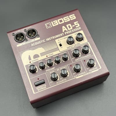 Reverb.com listing, price, conditions, and images for boss-ad-5-acoustic-instrument-processor