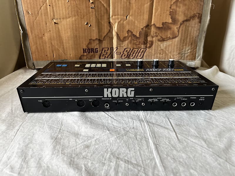 Korg EX-800 Programmable Polyphonic Synth Module w/ box