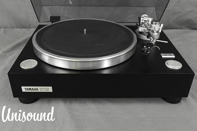 Yamaha GT-750 Record Player Turntable in Very Good Condition | Reverb