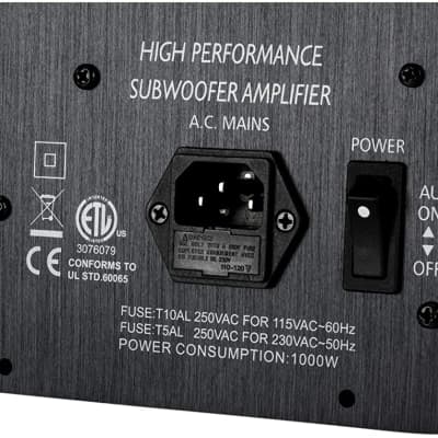 Dayton audio spa1000 1000w subwoofer store plate amplifier