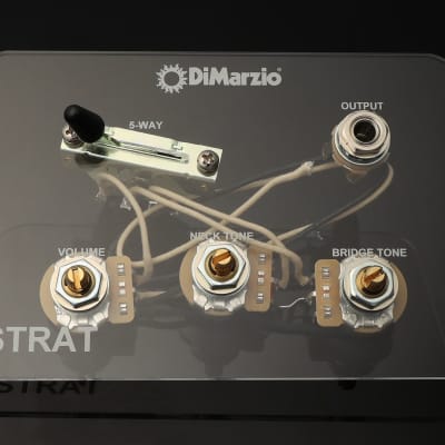 DiMarzio Strat Wiring Harness With 5-Way Switch & 250K Pots -  GW2108A5 image 1