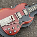 1961 Gibson Les Paul SG Standard cherry red PAF pickups sideways vibrola