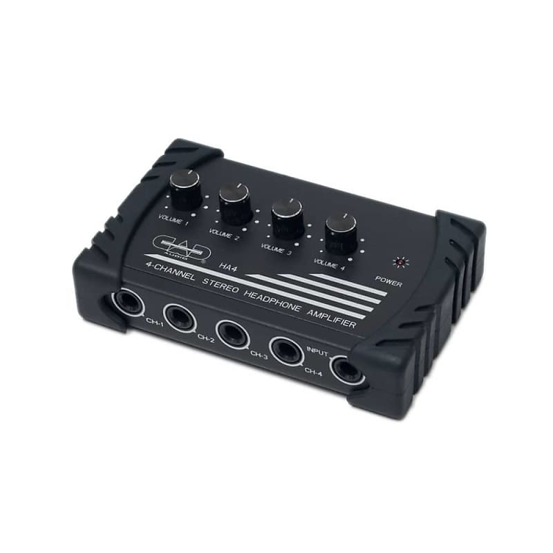 CAD HA4 Compact 4-Channel Stereo Headphone Amplifier image 1