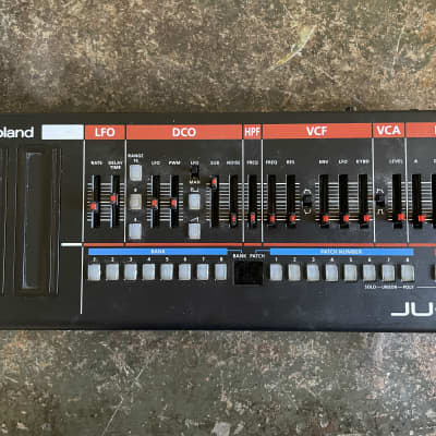 Roland JU-06 Boutique Series Synthesizer Module 2019 - Present - Black