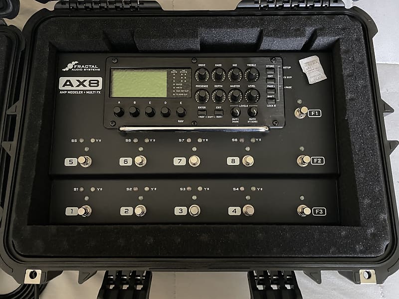 Fractal Audio Systems AX8 + EV-1 & ギグバッグ AX8 Amp Modeler/Multi-FX Processor – Fractal Audio Systems