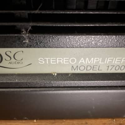 QSC Stereo Amplifier 1700 - Metal image 7