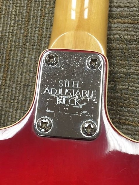 Vintage Japan Made 70's Epiphone EA-250, Red Burst Semi