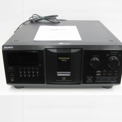 Sony outlets CD Player CDP-CX355 300 CD Storage