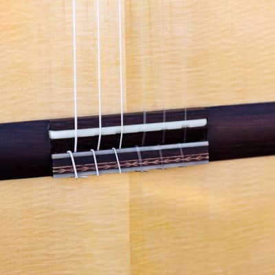 Cervantes Master M Model Signature 2010's Natural Sitka Spruce Indian Rosewood Classical Guitar image 6
