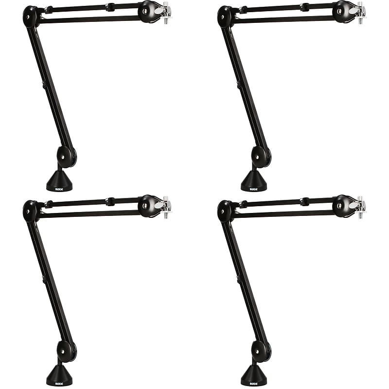 Rode PSA1 DeskMounted Broadcast Microphone Boom Arm 4pack Reverb