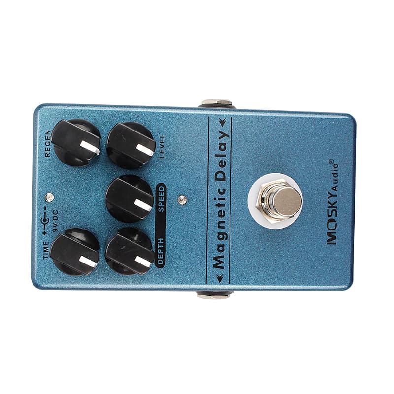 Mosky Magnetic Delay Guitar Pedal