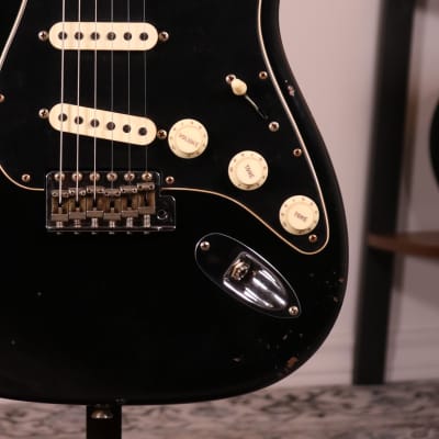 Fender Custom Shop LTD Relic Stratocaster Dual-Mag - Rosewood Fingerboard, Aged Black image 3