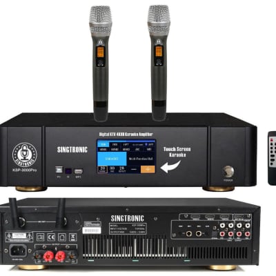 Singtronic Complete 3000W Karaoke System w/ Youtube by iPhone/iPad image 2