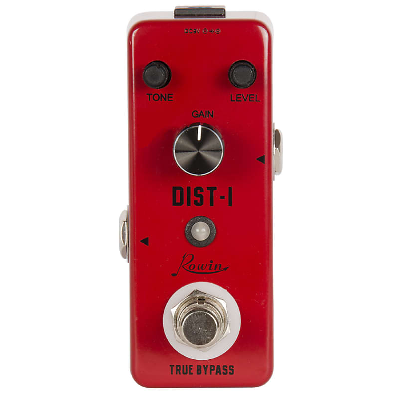 Rowin LEF-301A Distortion I Guitar Effect Pedal True Bypass