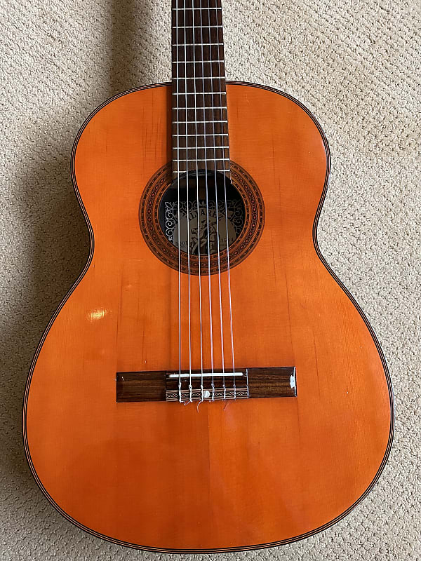 Vintage Alvarez 5001 Classical Guitar Brazilian Rosewood Made in Japan w/  Case