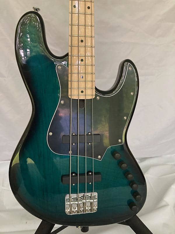 Maruszczyk Elwood 4A Custom Jazz Bass Delano Pickups Noll TCM 3 Preamp 2022  Gloss Dark Bruno Burst