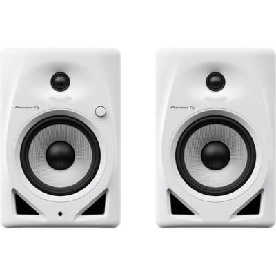 Pioneer DJ DM-50D 5-inch Active Monitor Speaker - White image 2