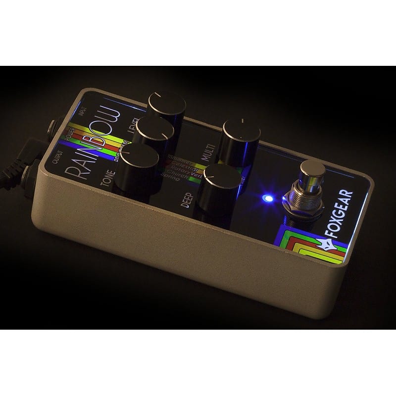 Foxgear Rainbow Reverb Pedal - Reverb Pedals | McNeela Music
