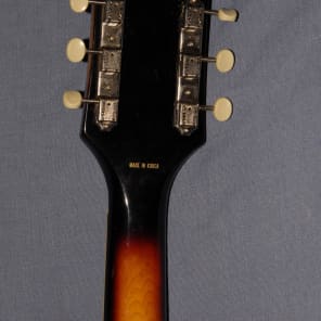 2008 Harmony H50  reissue Sunburst Hollow Electric Guitar image 6