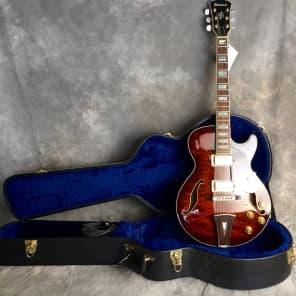 Ibanez Exceptional Ibanez Artcore AG95 DBS 12 01 Abalone