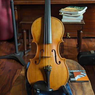 1-PC Back Master 4/4 Violin Amazing Sound Stradivari 1716 | Reverb