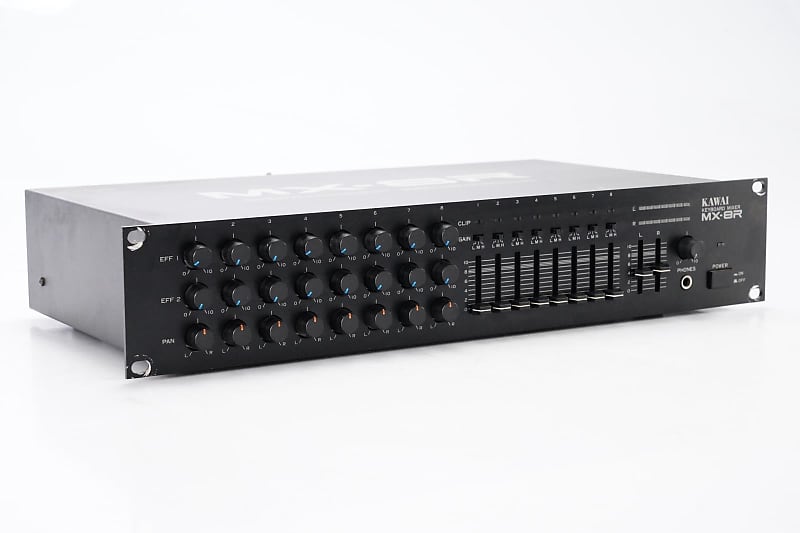 Kawai MX-8R 8-Channel Keyboard Mixer w/ Two Effects Sends
