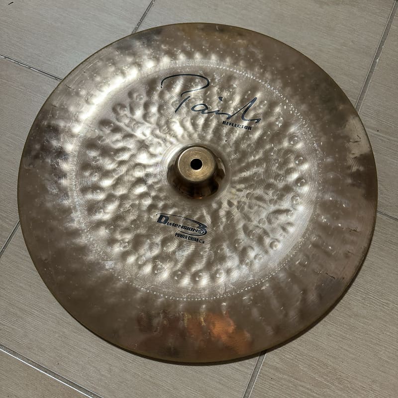 RARE!! Paiste Dimensions Reflector 18” Power china