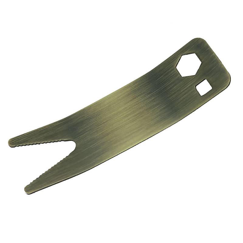 Guitar Bass Spanner Wrench Multi Tool for Tightening Pots Switches Jacks Free 2 Day Shipping image 1