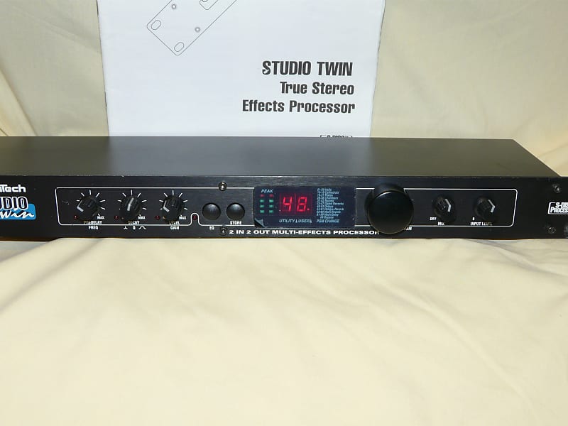 Digitech STUDIO TWIN Rack Effects Processor Excellent | Reverb