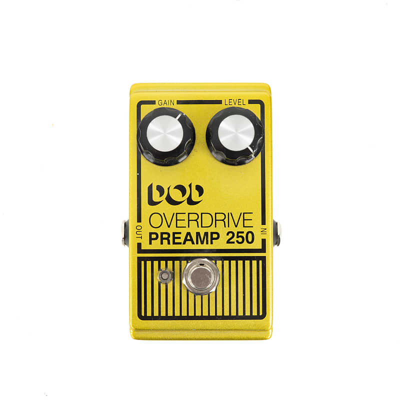 Used DOD Overdrive Preamp 250 Overdrive Pedal Reverb