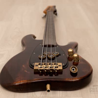 1980 Atlansia Garland Vintage Bass, 100% Original w/ Case, Japan image 11