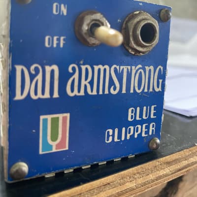 Dan Armstrong Blue Clipper Fuzz 1970s- Blue image 5