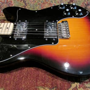 Fender Telecaster Deluxe Classic Player with Strat Tremolo, 3 Color Sunburst, Rare image 6