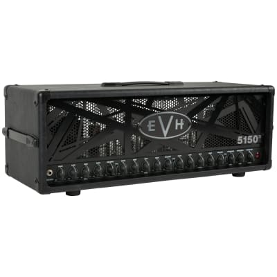 EVH 5150 III 100S Custom Stealth Guitar Amp Head, Black image 3