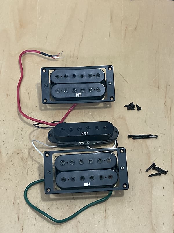 2007 Ibanez RG370DX Series Guitar INF3 INFS3 INF4 Humbucker Single Coil  Pickup Set