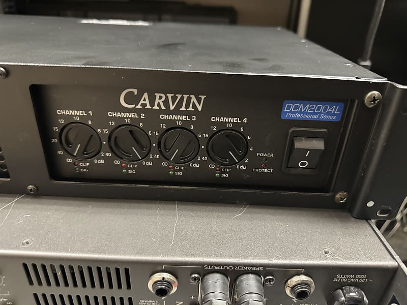Carvin DCM-2004L Ultra Light 4-channel 2000W Power Amp | Reverb