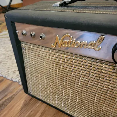 1960s National Valco 1210 All Tube Guitar Amplifier Vintage Excellent Condition W/Cover image 5