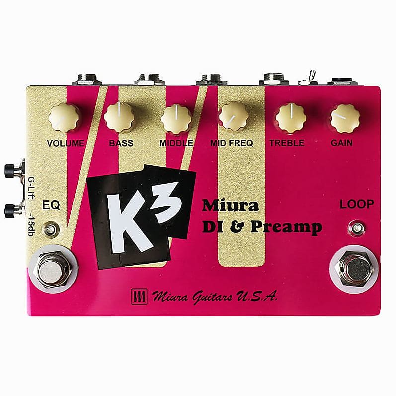 Miura K3 DI & Preamp - handmade in USA | Reverb