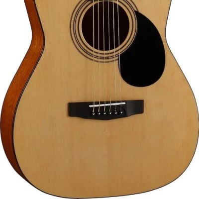 Cort AF510OP Standard Series Acoustic Concert Guitar. Open Pore Natural image 1